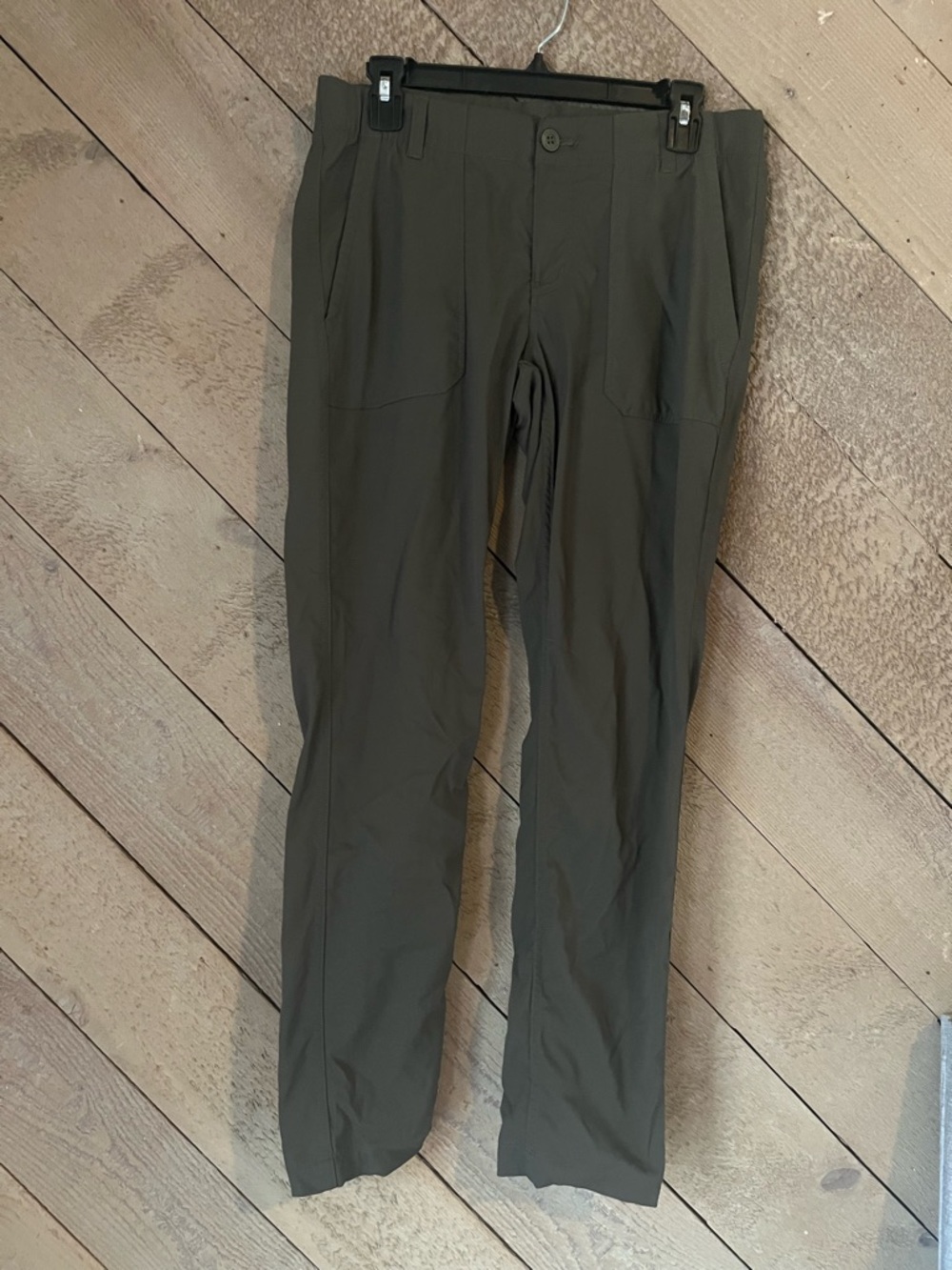 REI Olive Chino-Style Performance Pants Gorpcore Active